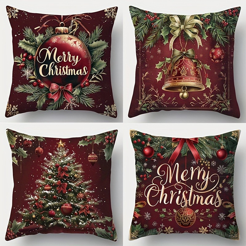 Festive Christmas Pillowcases: - Your Home Textiles reseña y precio