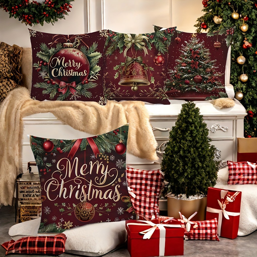 Festive Christmas Pillowcases: - Your Home Textiles reseña y precio
