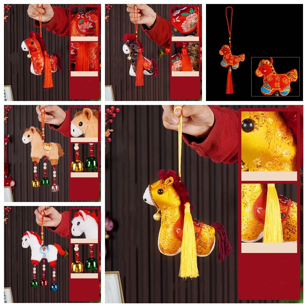 Cartoon Horse Keychain Plush G - Home Textiles Meaning reseña y precio