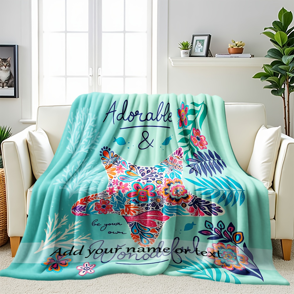 Custom Your Name or Text, Char - Your Home Textiles reseña y precio