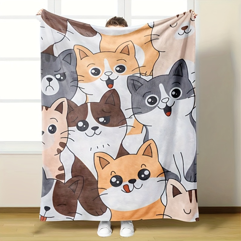 Tiger-spotted cat face pattern - Home Textiles Face Towel reseña y precio