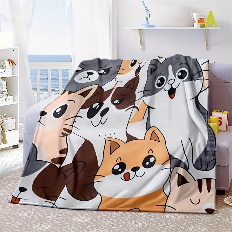 Tiger-spotted cat face pattern - Home Textiles Face Towel reseña y precio