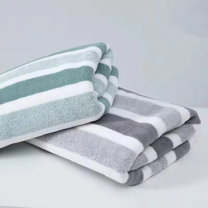 2026 New 1 Pc Striped Face Tow - Home Textiles Face Towel reseña y precio