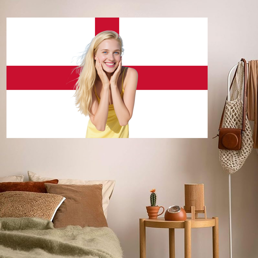 1pc 2D FLAT Personalize Englan - Home Textile reseña y precio