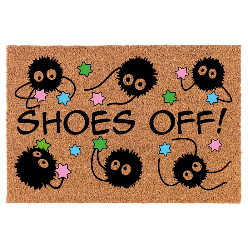 Custom Shoe off Coir Doormat W - Your Home Textiles reseña y precio