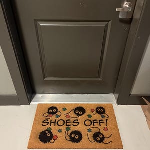 Custom Shoe off Coir Doormat W - Your Home Textiles reseña y precio