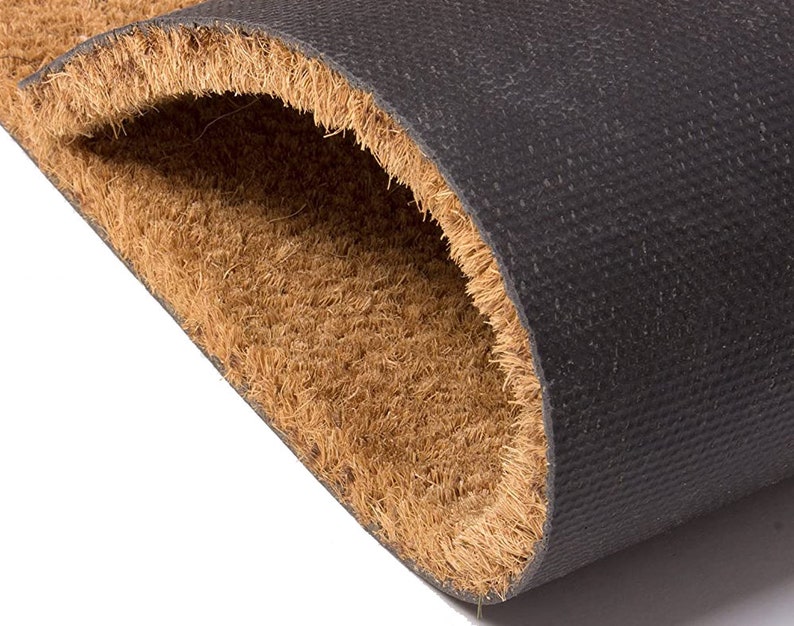 Custom Shoe off Coir Doormat W - Your Home Textiles reseña y precio