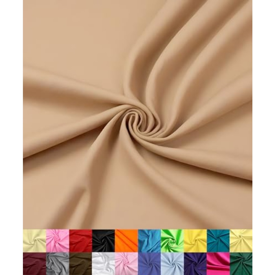 Poly Cotton Fabric for Sewing  - Home Textile reseña y precio