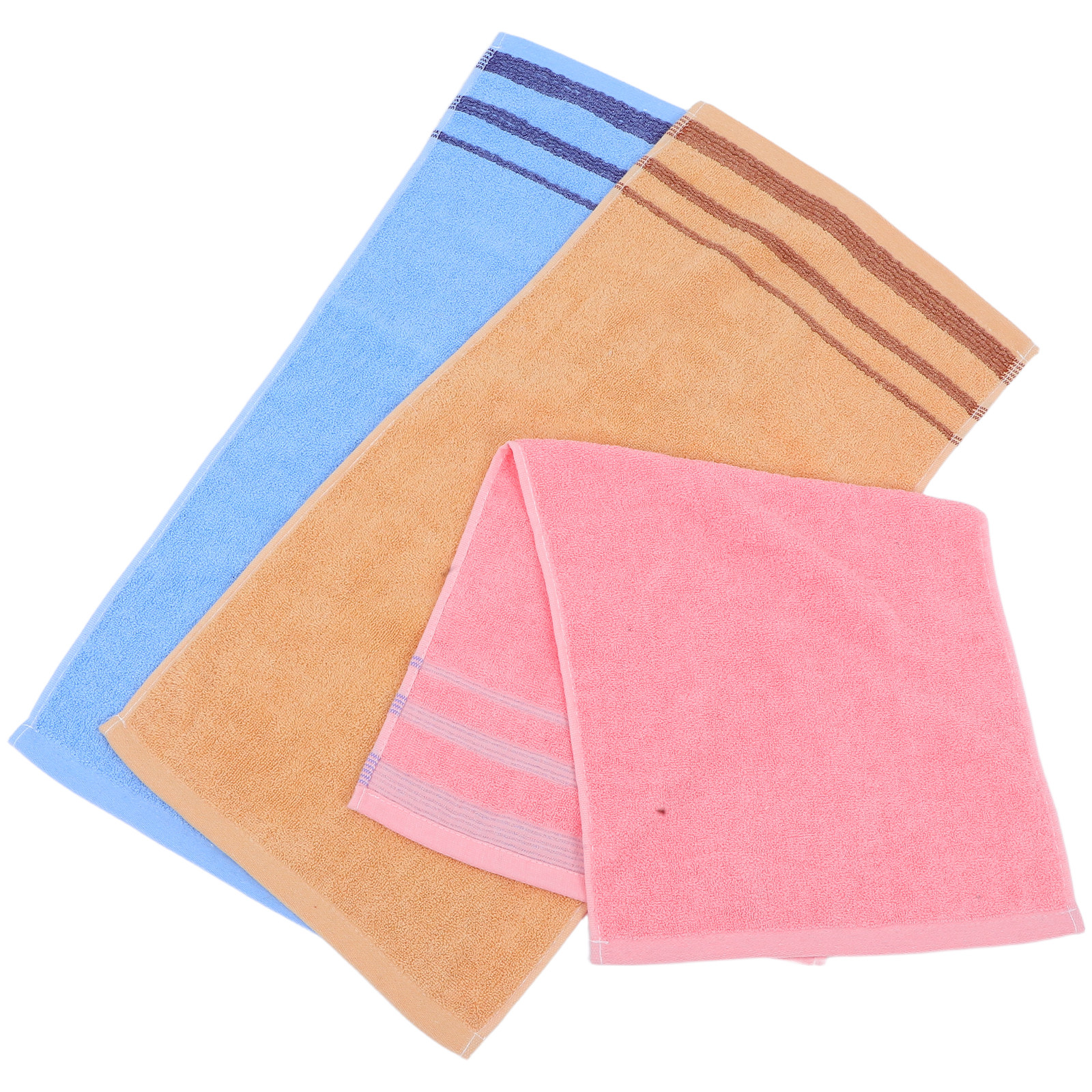 3Pcs Soft Cotton Jacquard Towe - Home Textiles In Pakistan reseña y precio