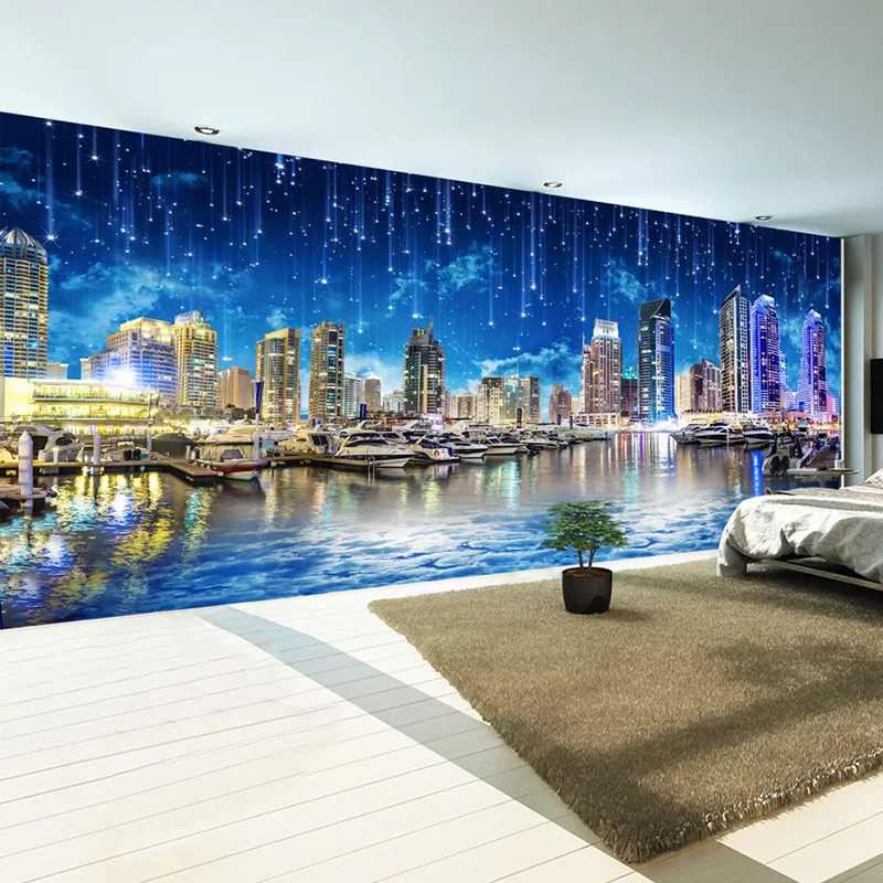 Custom Mural Non-woven Wallpap - Home Textiles Photos reseña y precio