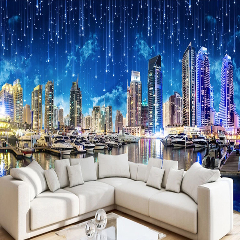Custom Mural Non-woven Wallpap - Home Textiles Photos reseña y precio
