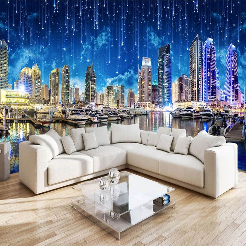 Custom Mural Non-woven Wallpap - Home Textiles Photos reseña y precio