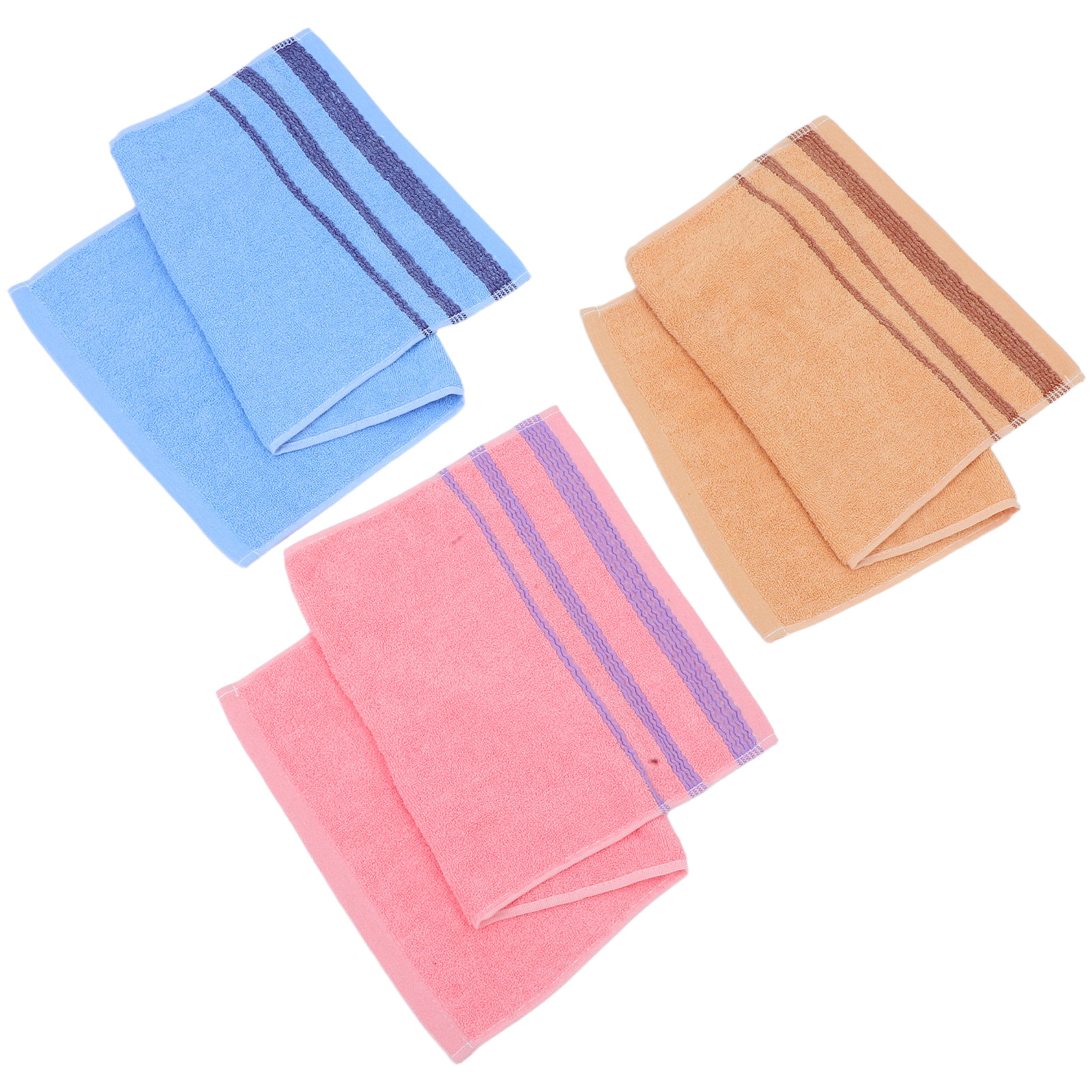 3Pcs Soft Cotton Jacquard Towe - Home Textiles In Pakistan reseña y precio