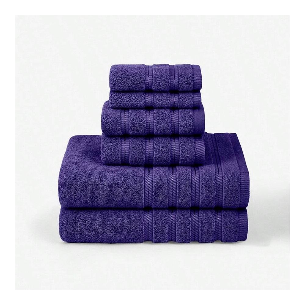 Luxury 6 Pieces Towel Set, 2 B - Home Textiles Face Towel reseña y precio