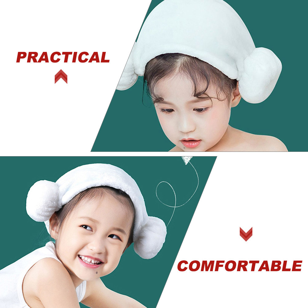 Heart Pattern Hair Drying Hat  - Home Textiles In Pakistan reseña y precio