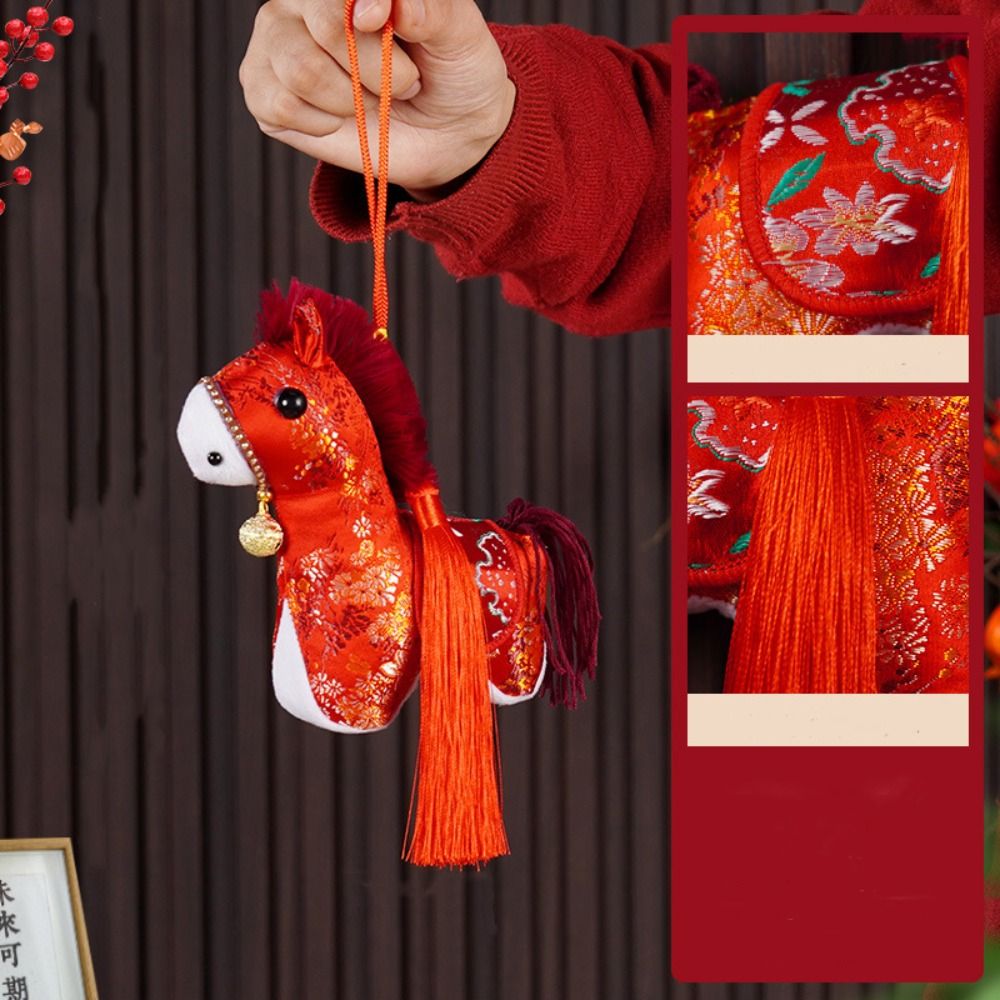 Cartoon Horse Keychain Chinese - Home Textiles Meaning reseña y precio