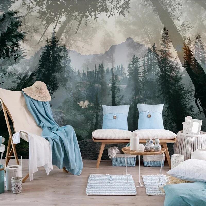 3D Tropical Forest Wallpaper M - Home Textiles Photos reseña y precio