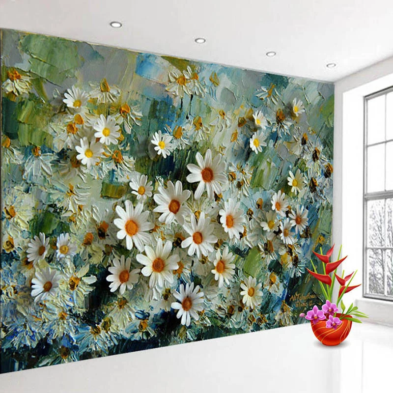 Custom 3D Photo Wallpaper Mura - Home Textiles Photos reseña y precio