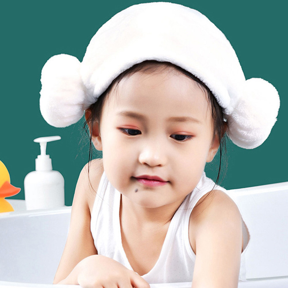 Heart Pattern Hair Drying Cap  - Home Textiles In Pakistan reseña y precio