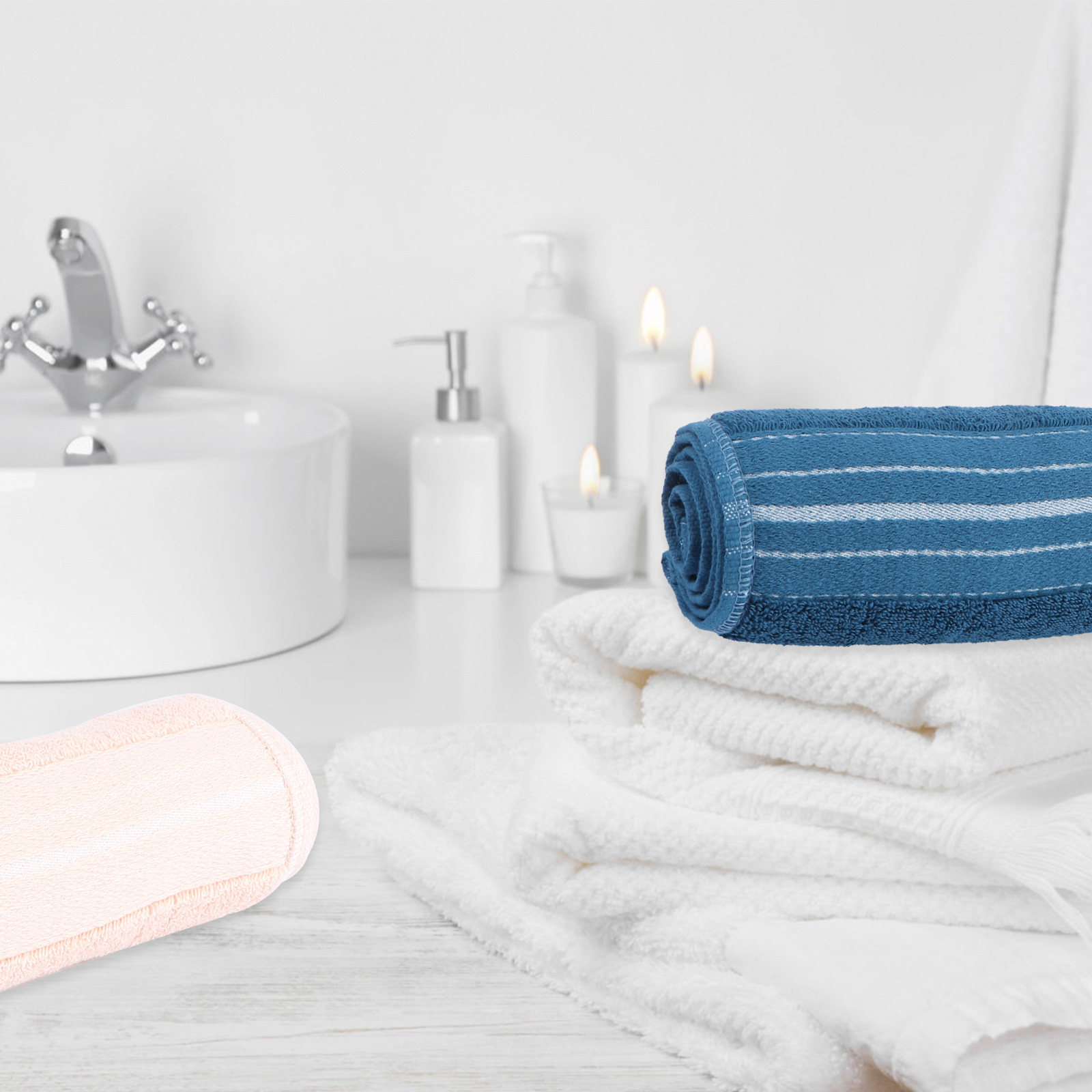 1Pcs Pure Cotton Face Towel Th - Home Textiles In Pakistan reseña y precio