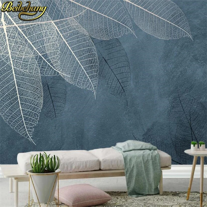 Custom Abstract leaves photo w - Home Textiles Photos reseña y precio