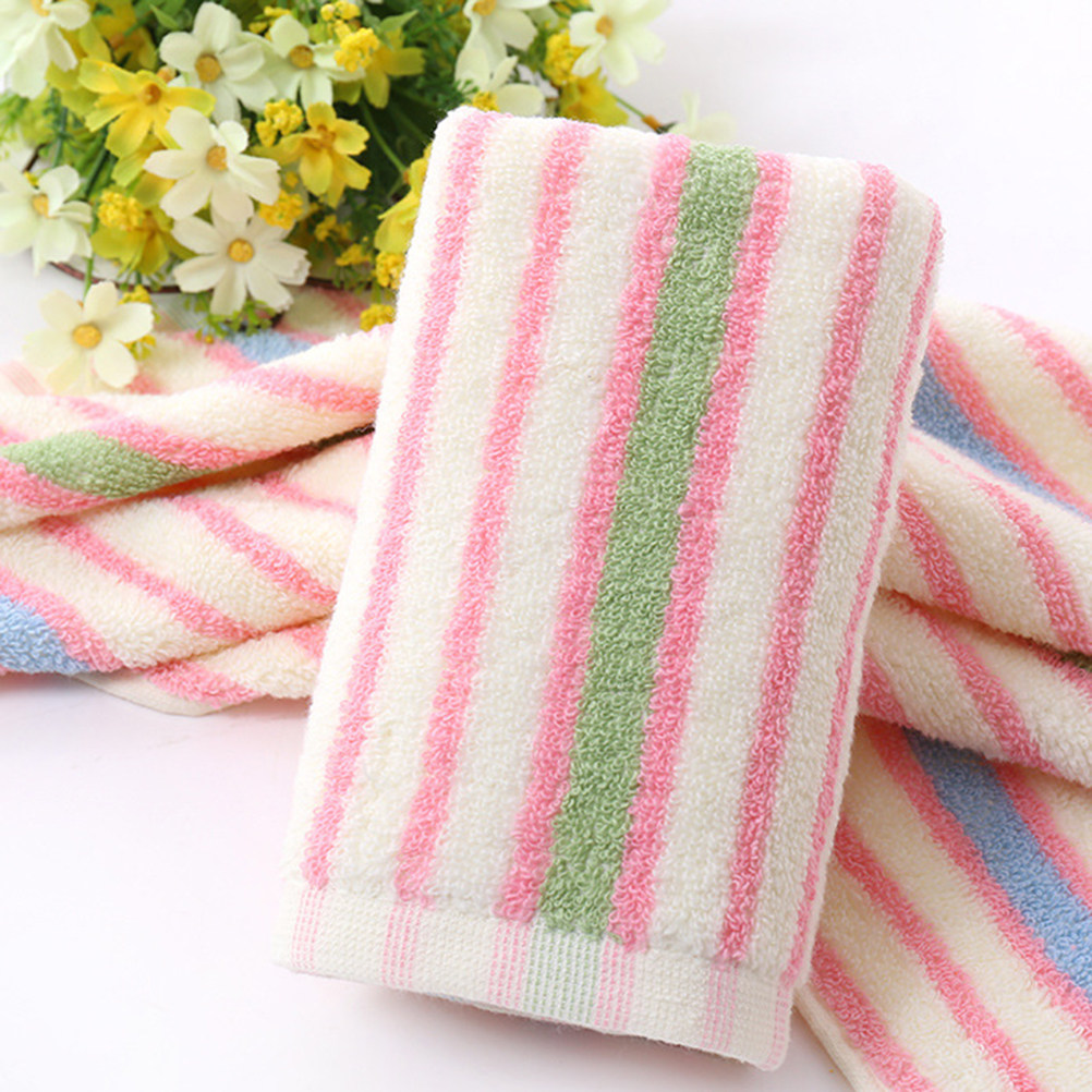 4Pcs Elegant Striped Bath Towe - Home Textiles In Pakistan reseña y precio