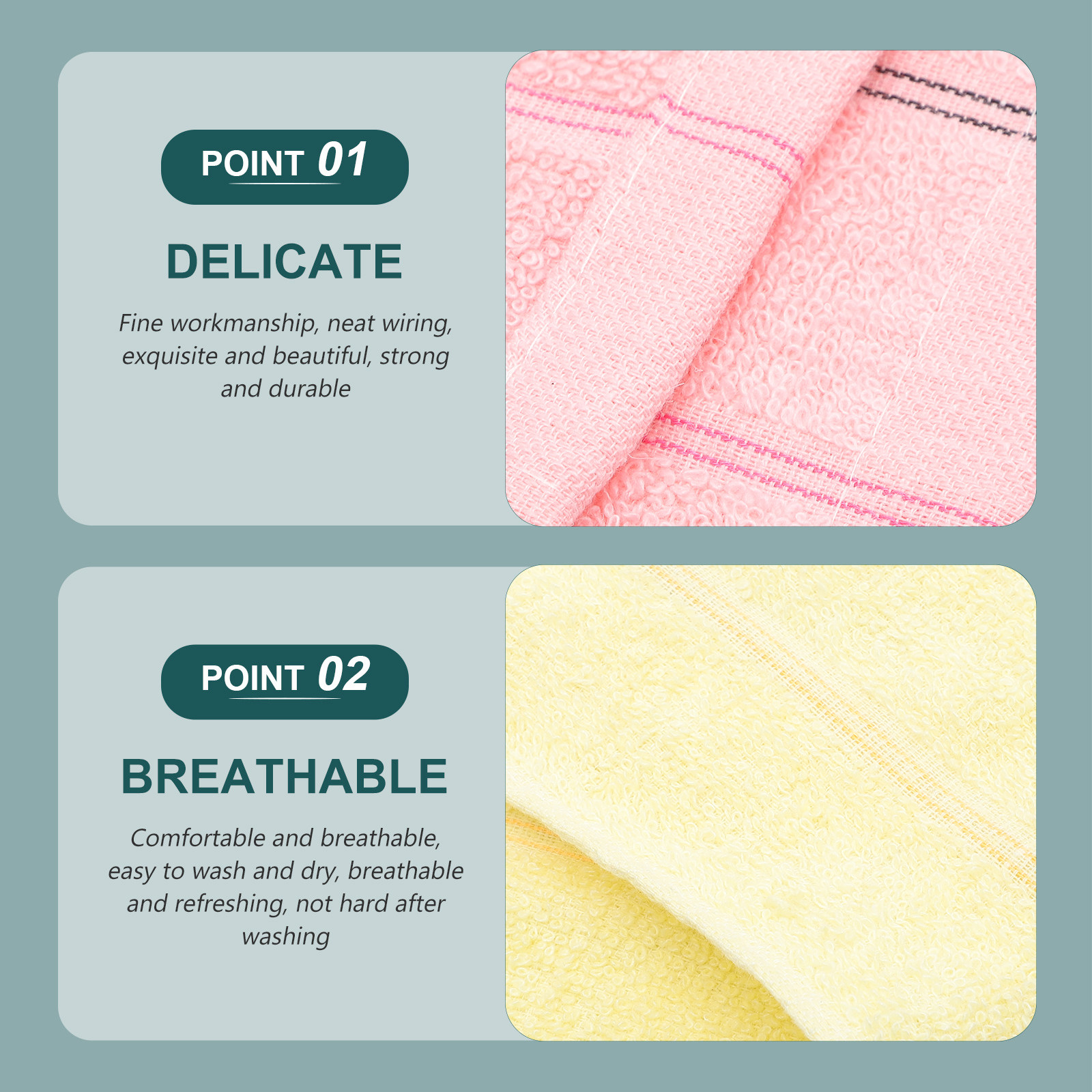 4Pcs Elegant Striped Bath Towe - Home Textiles In Pakistan reseña y precio
