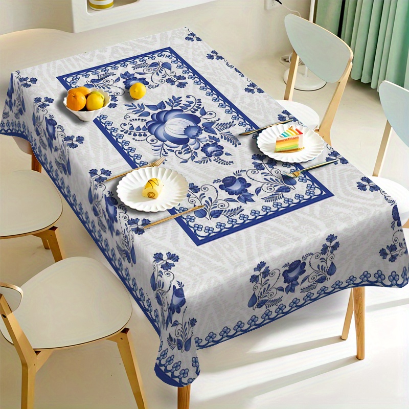 Country Style Square Tableclot - Home Textile reseña y precio