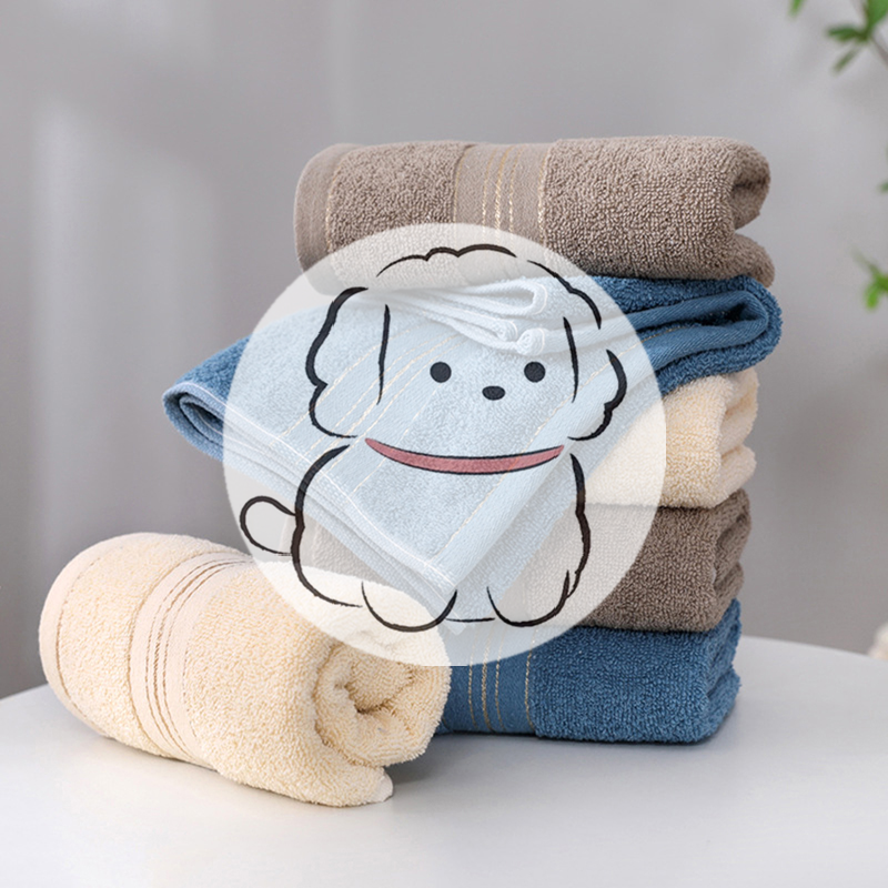 Thickened Absorbent Towel Pure - Home Textiles Face Towel reseña y precio