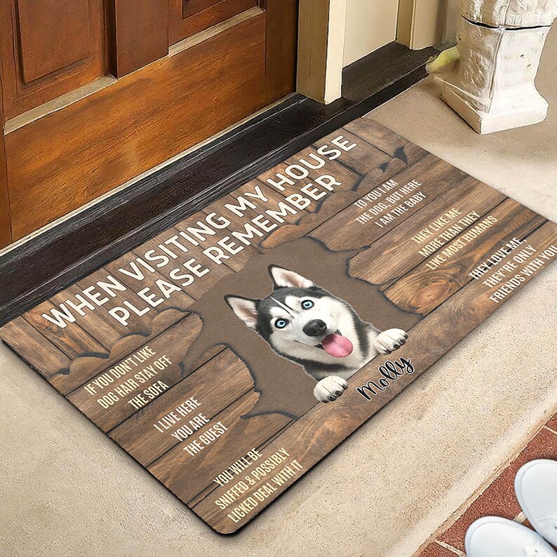 Personalized Dog Portrait Door - Your Home Textiles reseña y precio